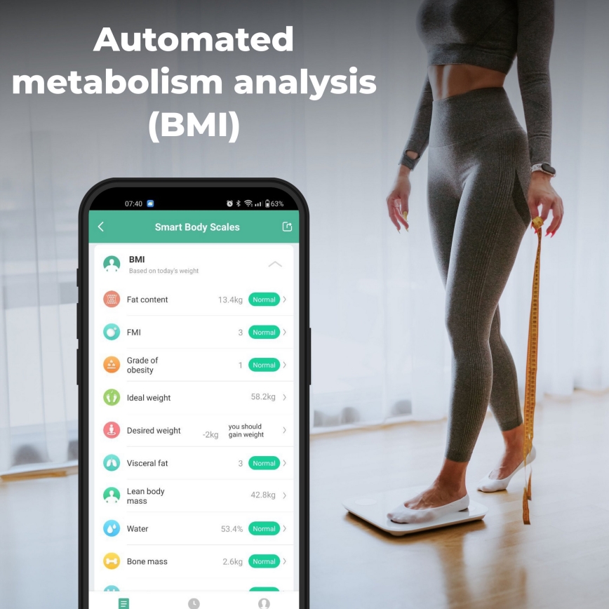 AENO - Smart personal scale 3xAAA