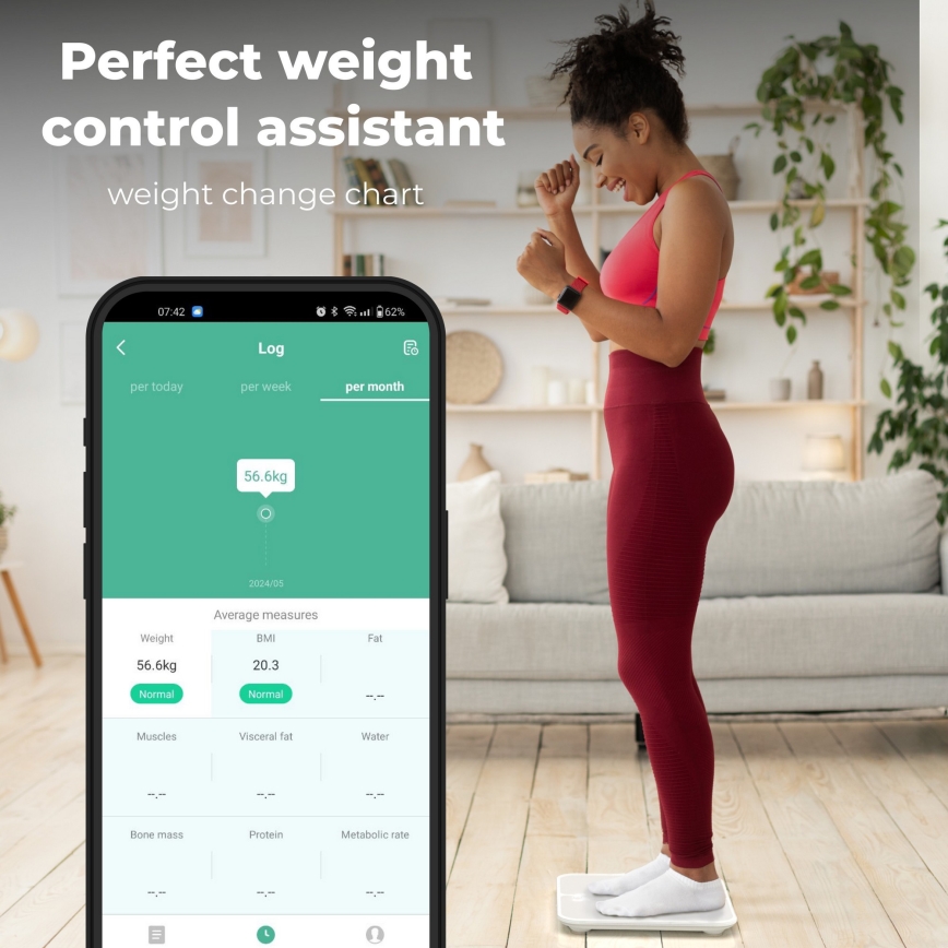 AENO - Smart personal scale 3xAAA