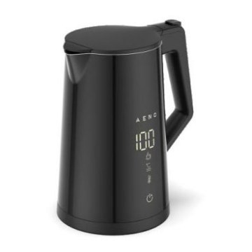 AENO - Smart rapid-boil electric kettle with LED display 1.7 L 2200W/230V Black
