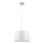 AIDA cable-hung pendant 1xE27/60W/230V Ø 35 cm oak/white