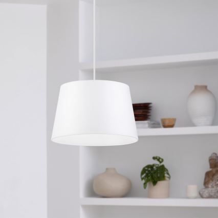AIDA cable pendant light 1xE27/60W/230V Ø 25 cm oak/white