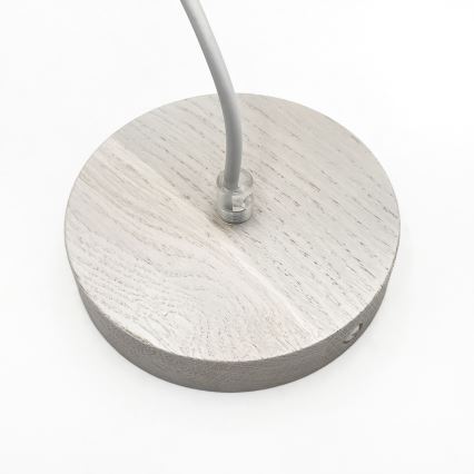 AIDA cable pendant light 1xE27/60W/230V Ø 25 cm oak/white