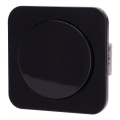 Aigostar - 1-Gang Switch with Frame No. 1, Black