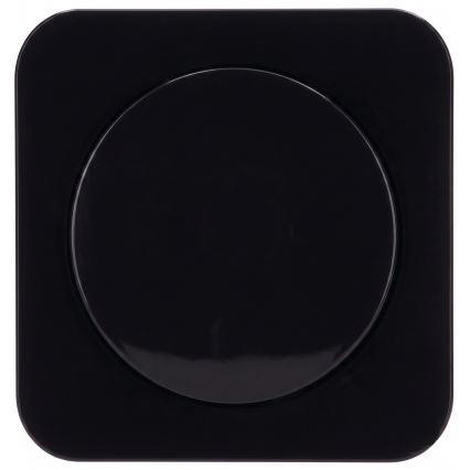 Aigostar - 1-Gang Switch with Frame No. 1, Black