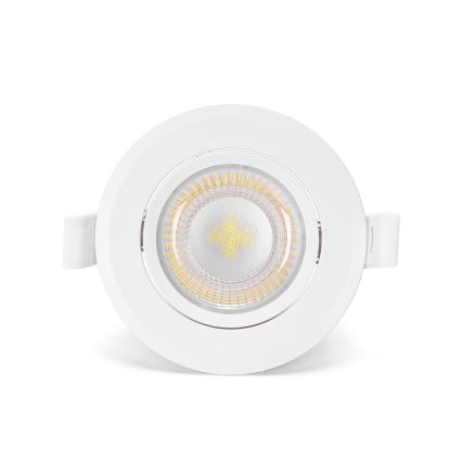 Aigostar - 3-piece set LED recessed downlight LED/5W/230V 6500K Ø 8.5 cm white