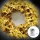 Aigostar - 3D LED Outdoor Christmas Wreath 72 LEDs / 3xAA Ø 50 cm IP44 Warm White
