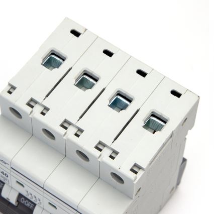 Aigostar - 4-pole (4P) Circuit Breaker 63A, C-curve, 400V