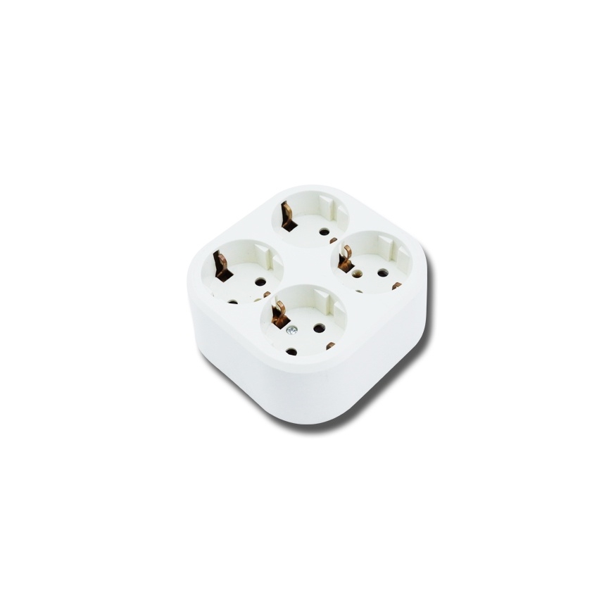 Aigostar - 4-Socket SCHUKO Domestic Outlet 250V/16A