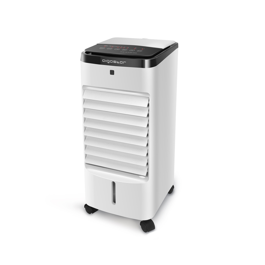 Aigostar - Air cooler 60W/230V white/black + remote control