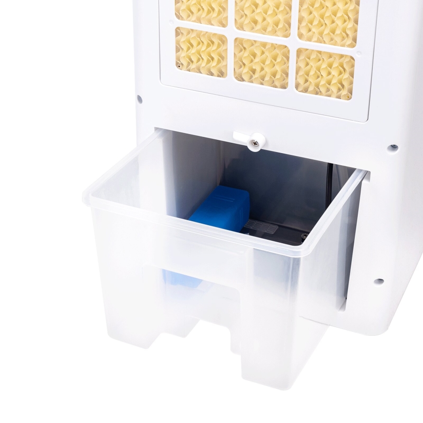 Aigostar - Air cooler 80W/230V white + remote control
