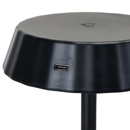 Aigostar - AMBIENT Dimmable LED Desk Lamp, 2.4 W / 5 V, 3000-6500 K, Black, 2000 mAh