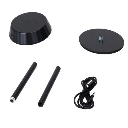 Aigostar - AMBIENT LED Dimmable Desk Lamp 2.4W/5V 3000-6500K Black