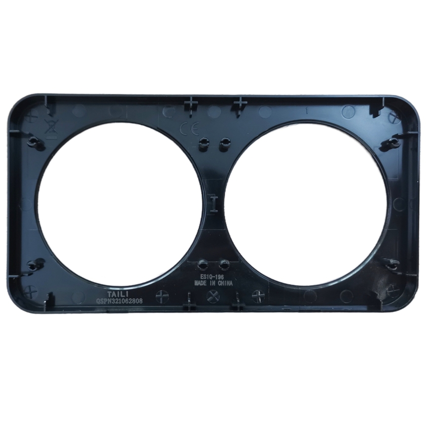 Aigostar - Double Aluminum Frame, Black