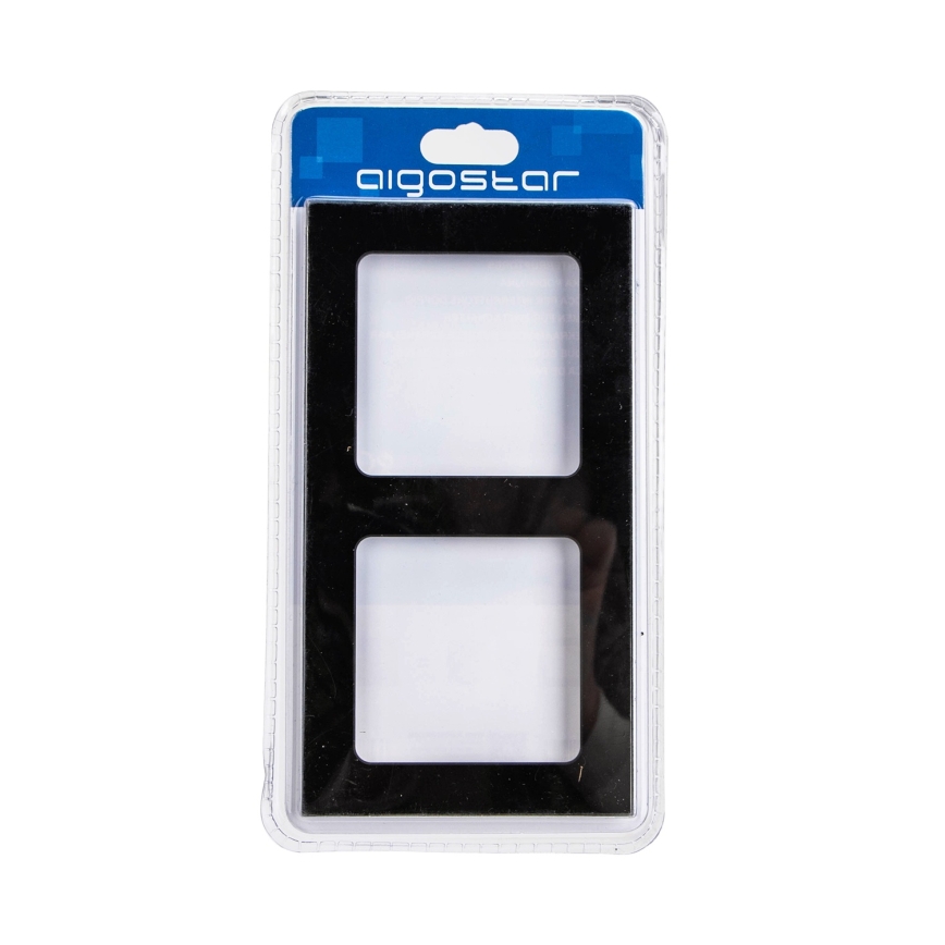 Aigostar - Double Glass Frame, Black