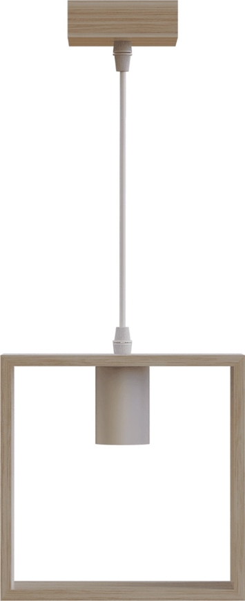 Aigostar - Cable Pendant Light 1x E27/60W/230V, Beige