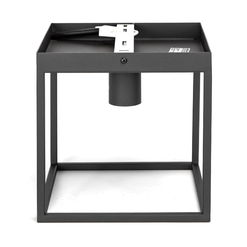 Aigostar - Ceiling light 1xE27/40W/230V black