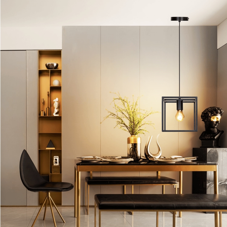 Aigostar - Chandelier on a string 1xE27/40W/230V