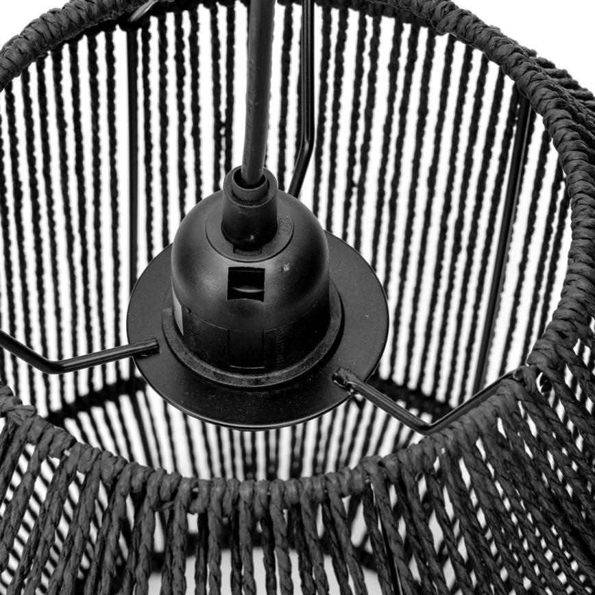 Aigostar - Chandelier on a string 1xE27/60W/230V black
