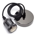 Aigostar - Charging cable 1xE27/60W/230V anthracite