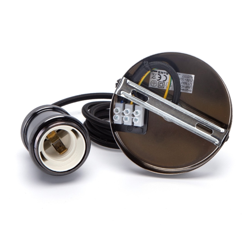 Aigostar - Charging cable 1xE27/60W/230V anthracite