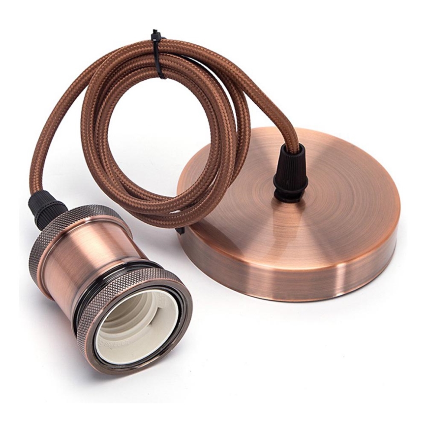Aigostar - Charging cable 1xE27/60W/230V copper