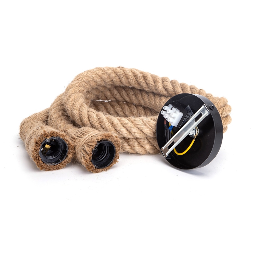 Aigostar - Charging cable 2xE27/60W/230V