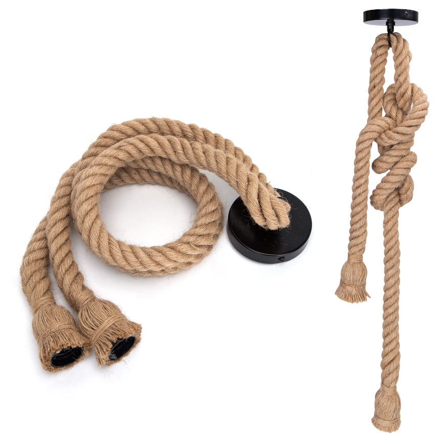 Aigostar - Charging cable 2xE27/60W/230V