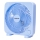 Aigostar - Desk Fan 30W/230V Blue