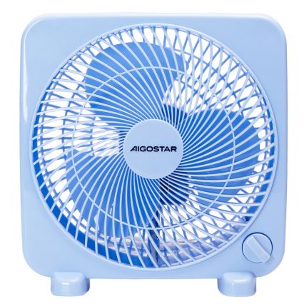 Aigostar - Desk Fan 30W/230V Blue
