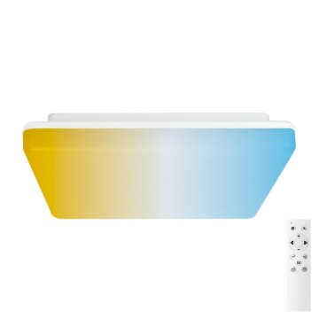 Aigostar - Dimmable LED Bathroom Ceiling Light LED/18W/230V 3000K-6500K IP54 + Remote Control