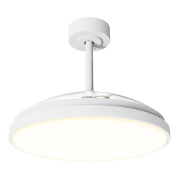 Aigostar - Dimmable LED Ceiling Fan LED/50W/230V 2700-6500K Ø 106 cm white + remote control
