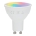 Aigostar - Dimmable LED RGBW GU10 Bulb 4.8W/230V 3000K + Remote Control