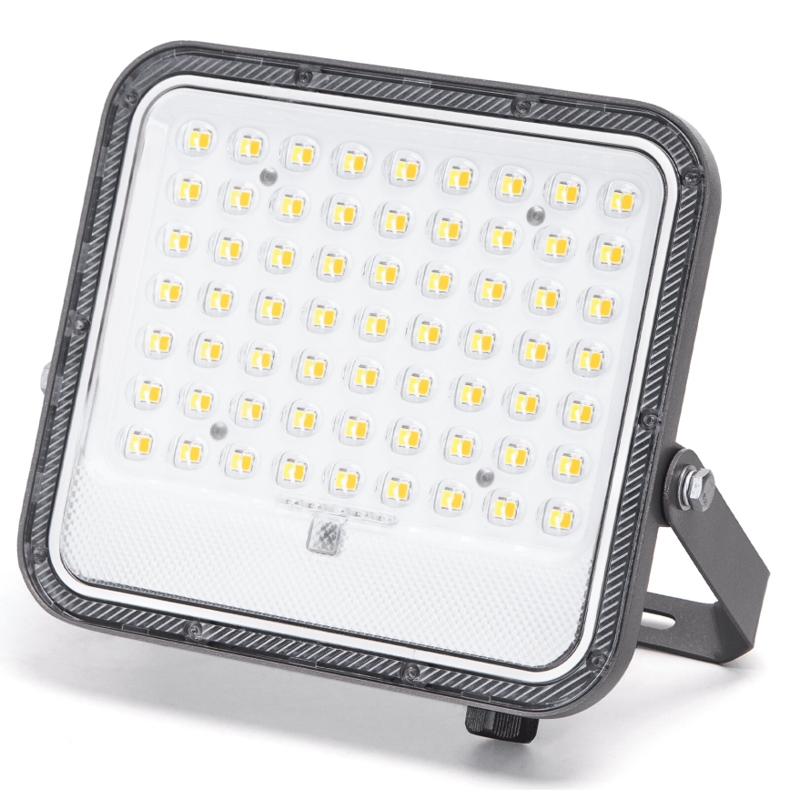 Aigostar - Dimmable LED Solar Floodlight LED/100W/3.4V 3000/4000/6500K IP66 8000 mAh + Remote Control