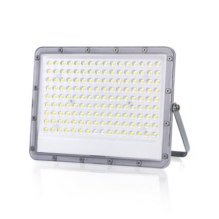 Aigostar - 200W Dimmable Solar LED Floodlight, 3.4V, 20000 mAh, IP65, with Remote Control