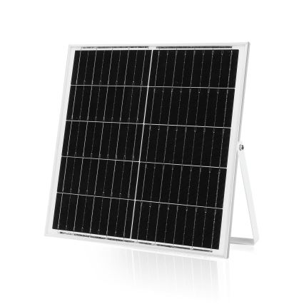 Aigostar - 200W Dimmable Solar LED Floodlight, 3.4V, 20000 mAh, IP65, with Remote Control