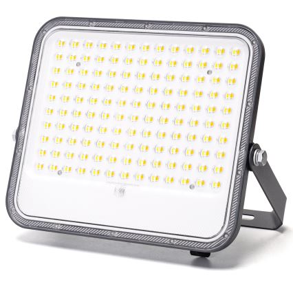 Aigostar - Dimmable LED Solar Floodlight LED/200W/3,4V 3000/4000/6500K IP66 16000 mAh + remote control