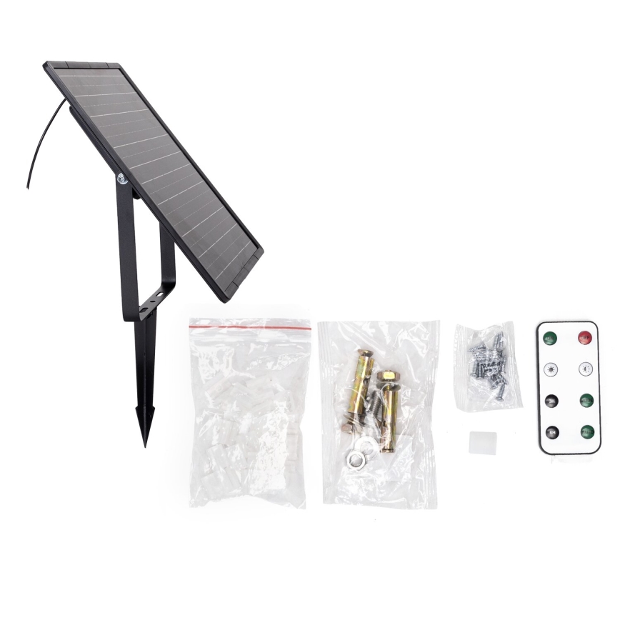 Aigostar - Dimmable Solar LED Strip LED/20W/3.2V 20 m 6500K IP65 + Remote Control