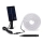 Aigostar - Dimmable RGB Solar LED Strip LED/1.6W/3.2V 3+2m IP65 1800 mAh + Remote Control