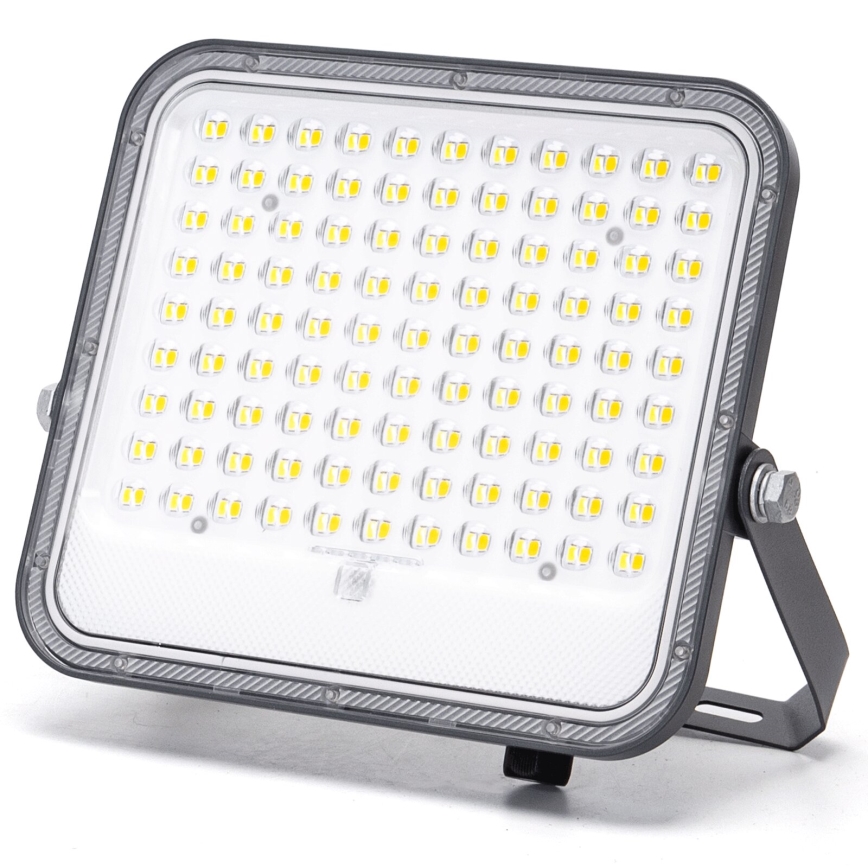 Aigostar - Dimmable Solar LED Floodlight / 150W / 3.4V / 3000K/4000K/6500K / IP66 / 12000 mAh + Remote Control