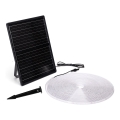 Aigostar - Dimmable Solar LED Strip LED/20W/3.2V 20 m 6500K IP65 + Remote Control