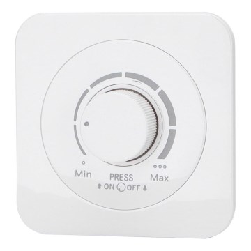 Aigostar - Dimmer with Frame 250V/10A, White