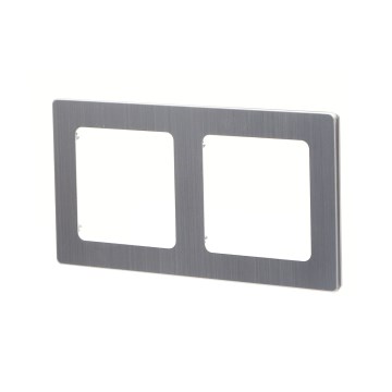 Aigostar - Double Aluminum Frame, Silver