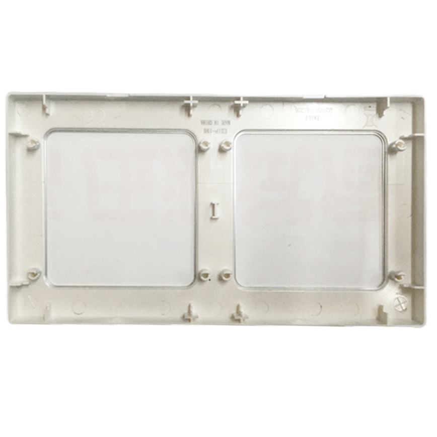 Aigostar - Double Aluminum Frame, Silver