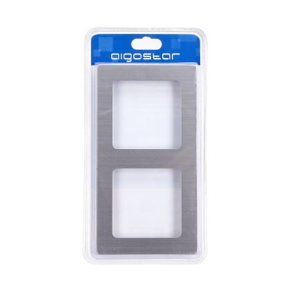 Aigostar - Double Aluminum Frame, Silver