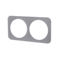 Aigostar - Double Glass Photo Frame, Silver