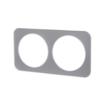 Aigostar - Double Glass Photo Frame, Silver