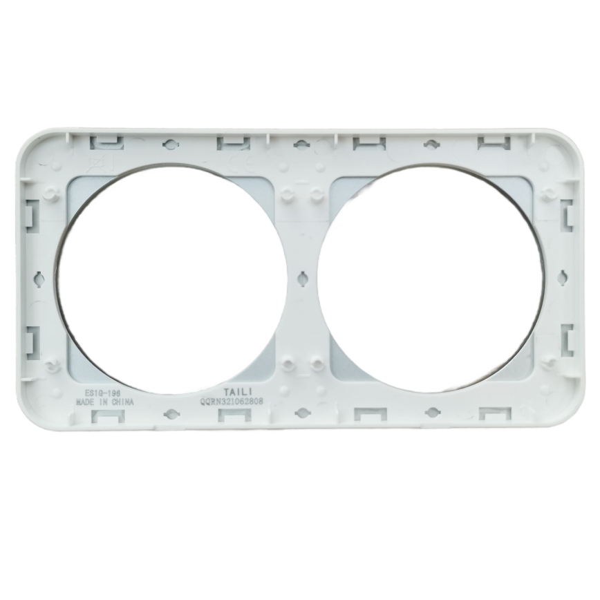 Aigostar - Double Glass Photo Frame, Silver