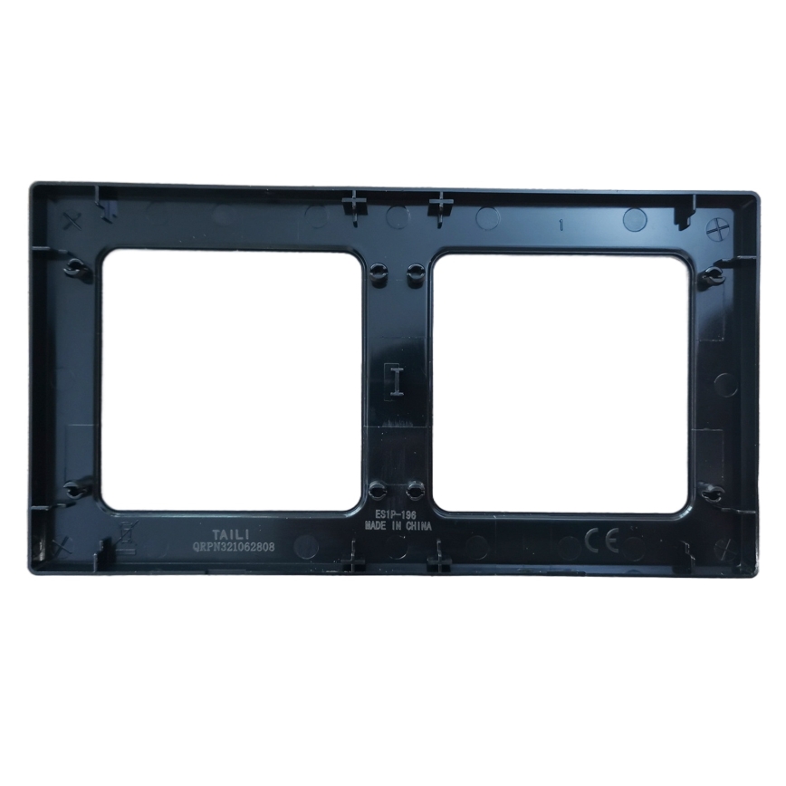 Aigostar - Double Aluminum Frame, Black