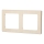 Aigostar - Double Photo Frame, Gold