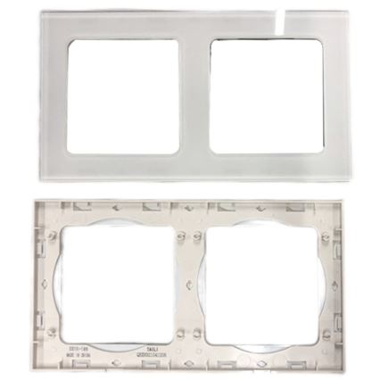Aigostar - Double Glass Frame, White